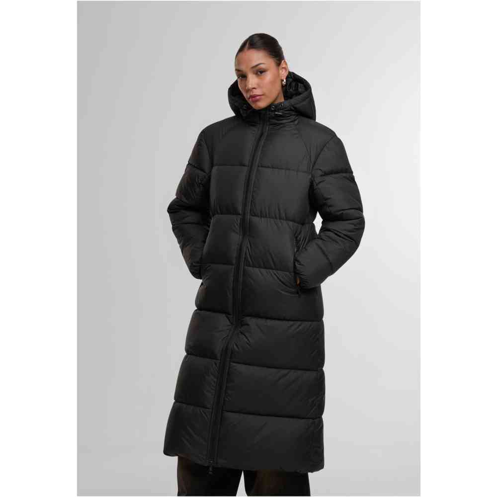 Urban Classics - Ultra Long Winterjas - Zwart